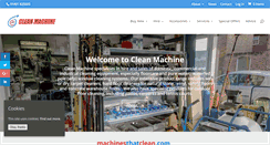 Desktop Screenshot of machinesthatclean.com