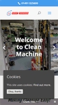 Mobile Screenshot of machinesthatclean.com